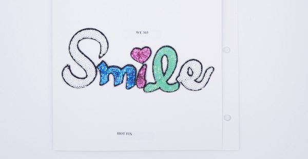 Patch ricamo smile - SimonaB